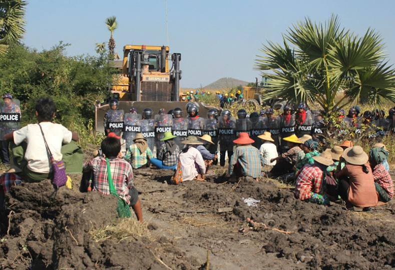 ေၾကးနီစီမံကိန္း ျခံစည္းရိုးတိုးခ်ဲ႕မႈ ရြာသားမ်ား ေႏွာင့္ယွက္ေၾကာင္း အစိုးရထုတ္ျပန္