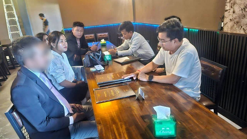 ဂျပန်ပို့မည်ဆိုကာ ငွေလိမ်သွားသည့် အေးဂျင့်ကို ထိုင်းတွင်ပြန်တွေ့သဖြင့် သံရုံးကို တိုင်ကြားပြီး  ငွေပြန်တောင်း