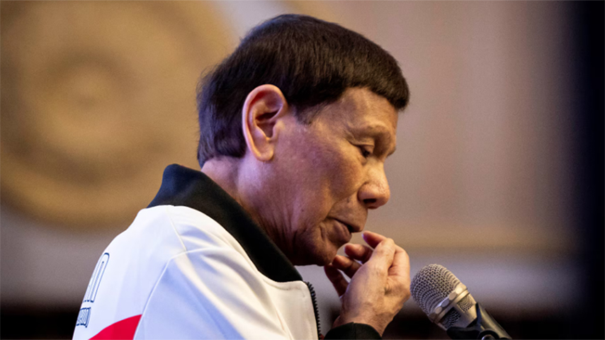 ဖိလစ်ပိုင်သမ္မတဟောင်း ဒူတာတေးအပေါ် စွဲချက်များကို ICC အတည်ပြု
