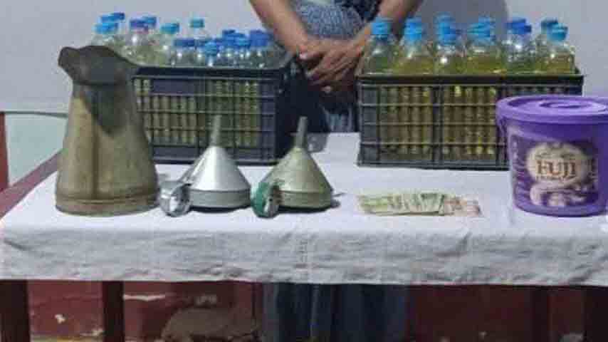 ကြံခင်းတွင် စက်သုံးဆီတရားမဝင်ရောင်းချမှုဖြင့် ဒေသခံ ၁ ဦးကို စစ်တပ်ကဖမ်းဆီး