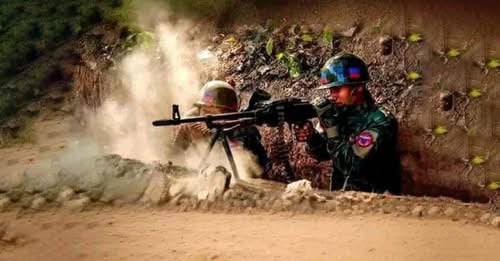 ရွှေမင်းဂံရေတပ်ကို AA တိုက်ခိုက်၊ စစ်တွေနှင့် တမိုင်ဝန်းကျင်အထိ AA ထိုးစစ်ရောက်လာ