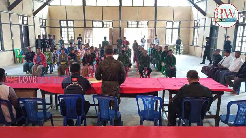 AA ဒုစစ်ဦးစီးချုပ် ဒေါက်တာညိုထွန်းအောင် မွေးနေ့၌ သုံ့ပန်းနှင့် အကျဥ်းသား ၃၀ ခန့် ပြန်လွှတ်