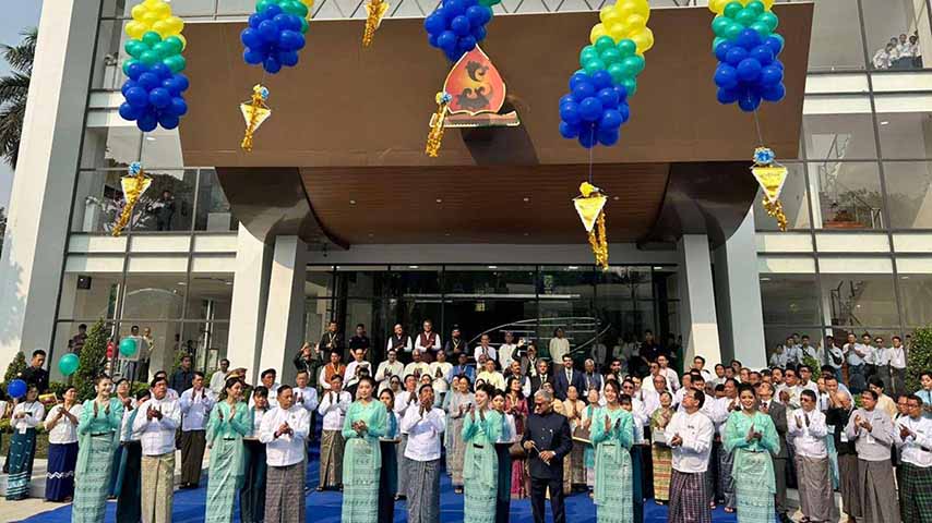 မြန်မာကိုယ်တိုင် ဦးဆောင်သည့် ငြိမ်းချမ်းရေးလုပ်ငန်းစဉ်ကို အိန္ဒိယ ထောက်ခံ