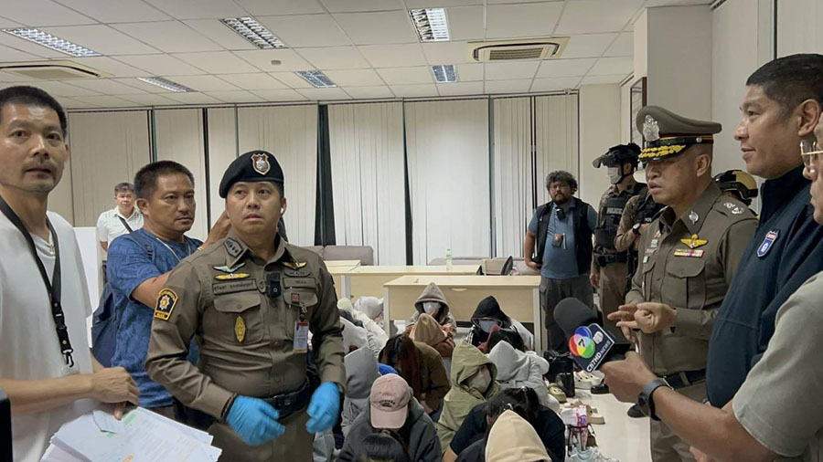 ဘန်ကောက်တွင် အွန်လိုင်းလောင်းကစားဝိုင်းဖွင့်သည့် ဗီယက်နမ် ၁၀၀ နီးပါး ဖမ်းဆီးခံရ