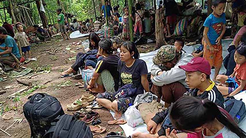 နိုင်ငံတကာအကူအညီ ဖြတ်ခံရသည့် နယ်စပ်က ကရင်နီဒုက္ခသည်များ အခက်ကြုံနေ