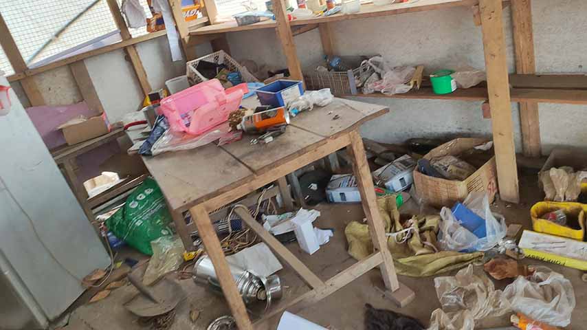 KNU တပ်မဟာ ၁ နယ်မြေ၌ စစ်တပ်က နေအိမ်များကို မွှေနှောက်ပြီး တပ်ပြန်ဆုတ်