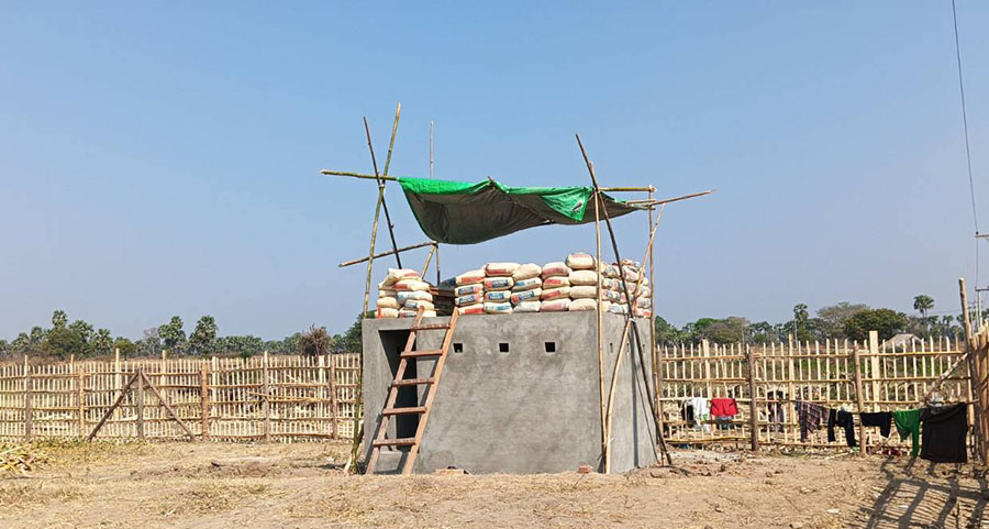 ကန့်ဘလူတွင် ပျူစောထီးရွာ ၂ ရွာကို PDF တိုက်ခိုက်
