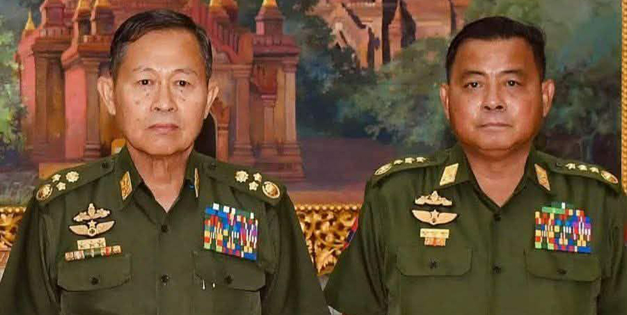 ဒုစစ်ခေါင်းဆောင်က ဗိုလ်ချုပ်ကြီးရဲဝင်းဦးကို ကာကွယ်ရေးဦးစီးချုပ် (ကြည်း) တာဝန်လွှဲပေး