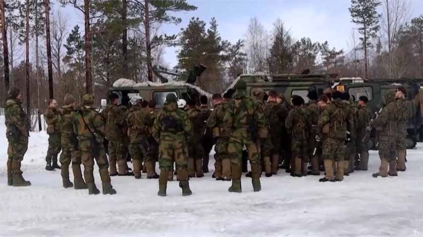 အာတိတ်ဒေသတွင်း၌ NATO စစ်ရေးလေ့ကျင့်