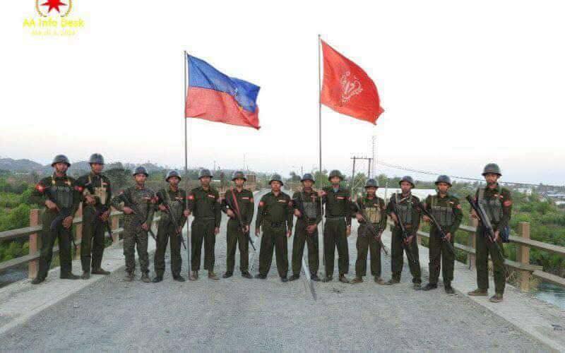 ကျောက်ဖြူတွင် စစ်တပ်အထိုင်စခန်းများကို AA ဆက်လက်တိုက်ခိုက်
