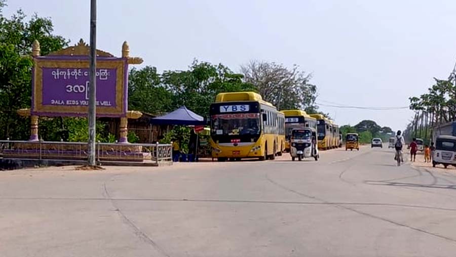 ဒလ-ဆူးလေ ပြေးဆွဲသည့် YBS ကားများ ကြမ်းခင်းပေါက်ပြဲမှု ပြင်ဆင်ရန် တင်းကျပ်