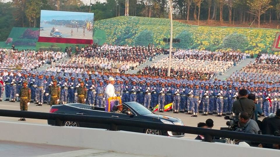 လြတ္လပ္ေရးေန႔အထိမ္းအမွတ္ ဗုုိလ္ရႈသဘင္ အခမ္းအနား ေနျပည္ေတာ္တြင္ က်င္းပ