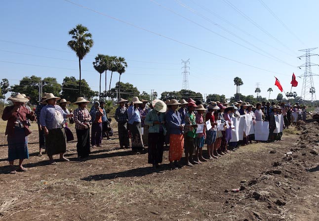 လက္ပံေတာင္းစီမံကိန္း ထုတ္ျပန္ခ်က္ ေ၀ဖန္ခံရ