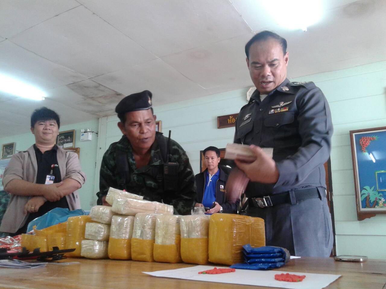 ျမန္မာဘက္ကသြင္းလာသည့္  စိတ္ႂကြေဆးမ်ား ေရလယ္ကၽြန္းတြင္ ဖမ္းမိ