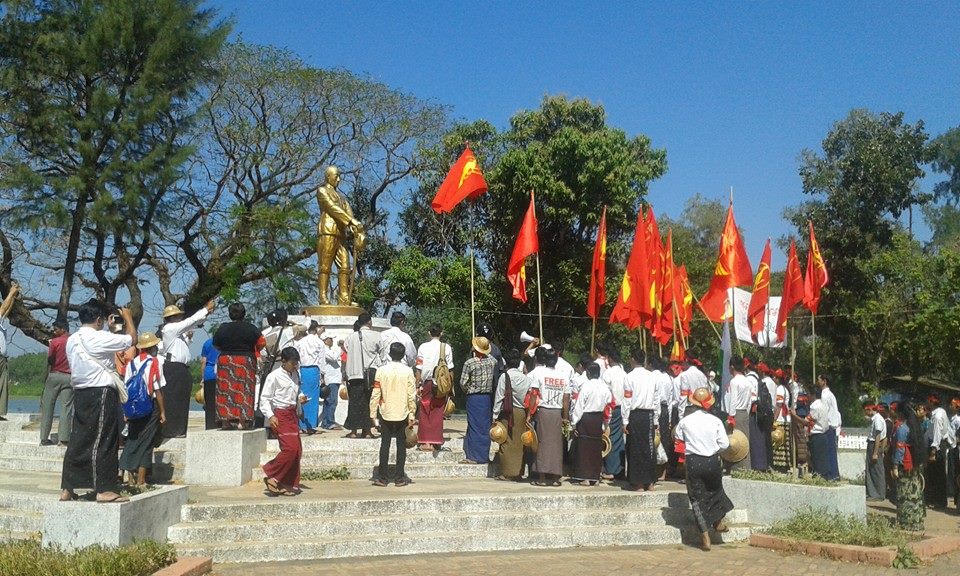 ဧရာ၀တီသပိတ္စစ္ေၾကာင္း ဆက္လက္ခ်ီတက္ (ဓာတ္ပုံ)