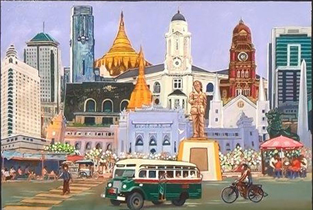 ရန္ကုန္ကုိ ခံစားပုံေဖာ္ၾကတဲ့ ‘တုိ႔ရန္ကုန္၊ တုိ႔အိမ္ရာ’ (ဓာတ္ပုံ)