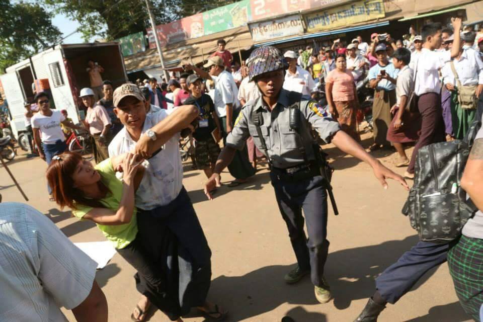 ဖမ္းဆီးခံ ေက်ာင္းသား ၅ ဦးကုိ သာယာ၀တီပို႔ေဆာင္