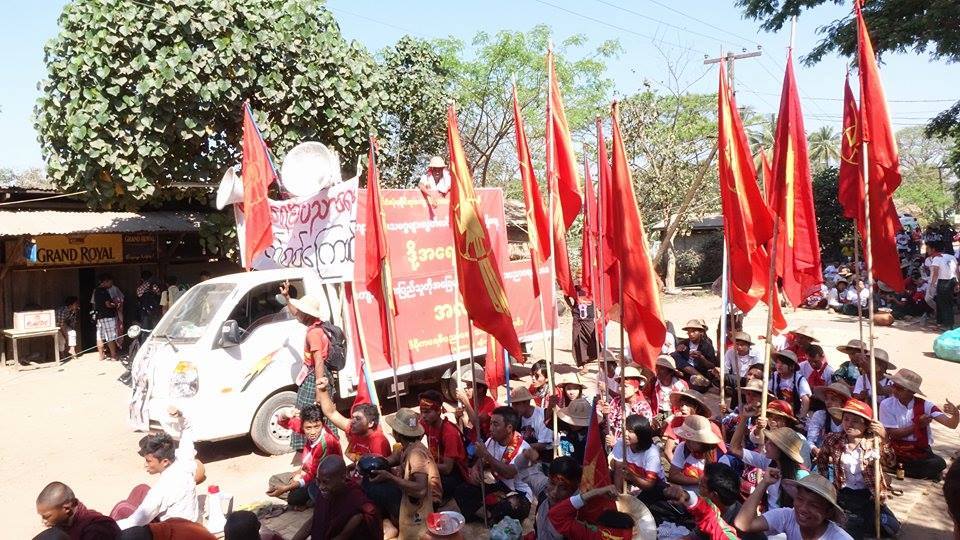 ပင္မေက်ာင္းသားသပိတ္စစ္ေၾကာင္း၏ အတားအဆီးမ်ားကို ဖယ္ရွားေပးၿပီ (႐ုပ္သံ)