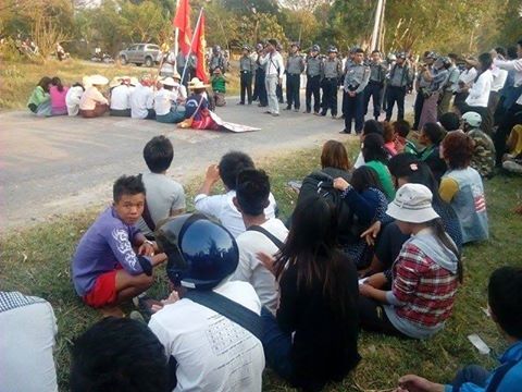 လြိဳင္ေကာ္ ေက်ာင္းသားဆႏၵျပမႈ တားဆီးခံရ