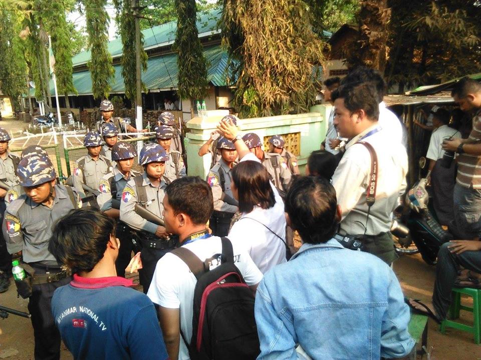 လက္ပံတန္း ၿဖိဳခဲြဖမ္းဆီးခံ ေက်ာင္းသားမ်ားကို ပုဒ္မ ၅ ခုျဖင့္ တရားစဲြ