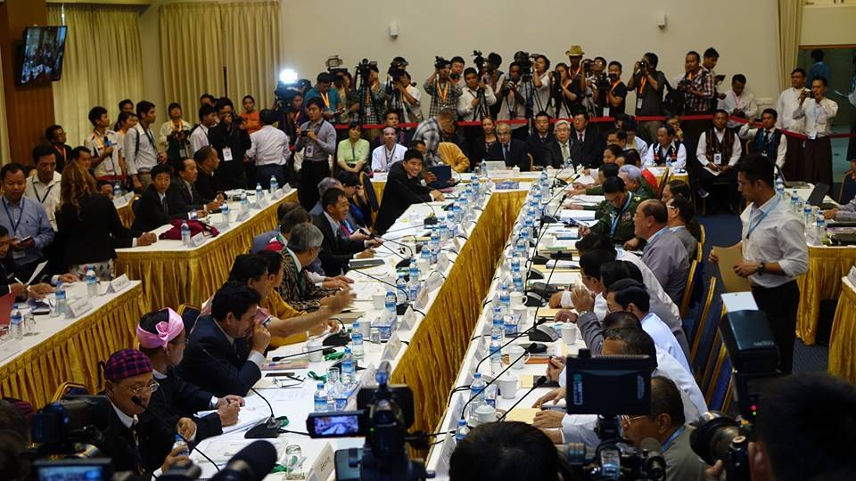 တႏိုင္ငံလံုးအပစ္ရပ္စာခ်ဳပ္ ခ်ဳပ္ဆိုႏိုင္ေရးေဆြးေႏြးပြဲ  ရန္ကုန္မွာျပန္စတင္