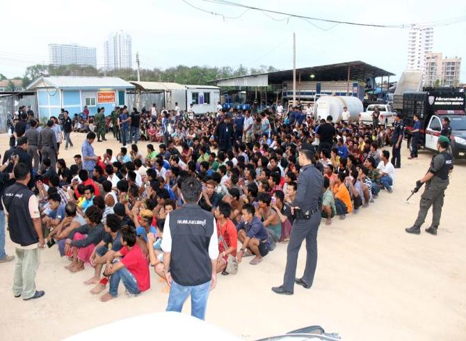 ျမန္မာ-ကေမၻာဒီးယား အလုပ္သမားမ်ား အုပ္စြဲဖြဲ႔ရန္ျဖစ္၊ ၁၀၀ ေက်ာ္ဖမ္းဆီး