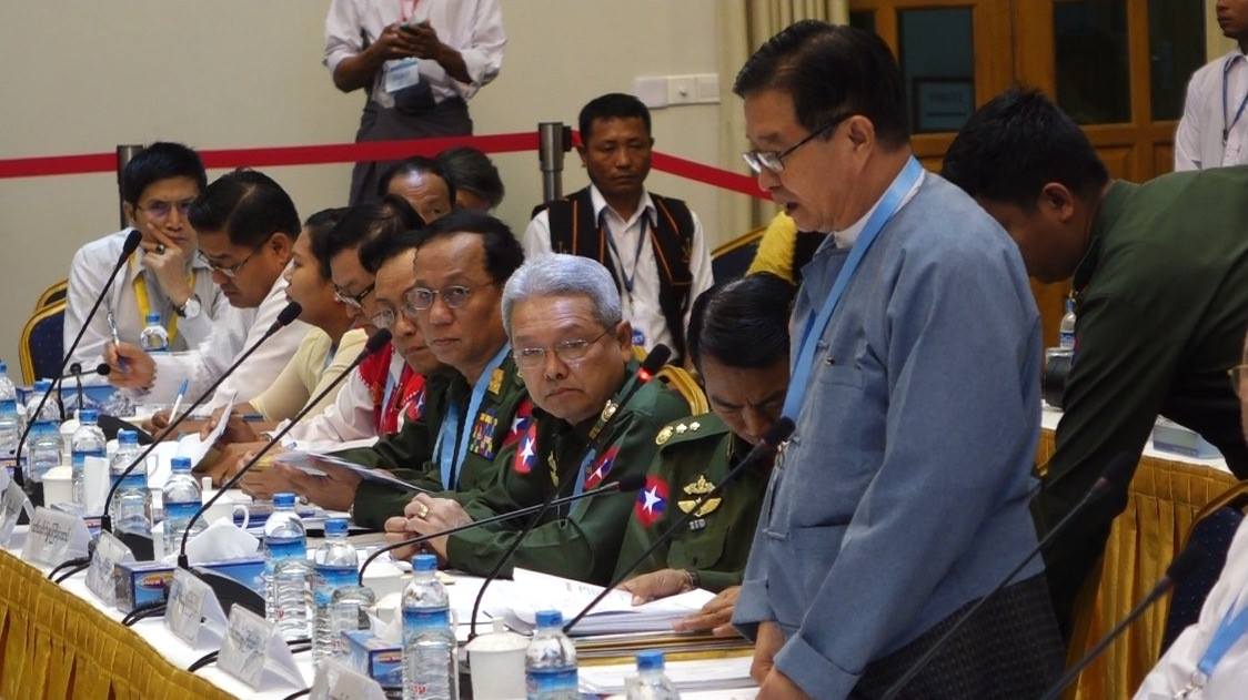 ေဆြးေႏြးပြဲေအာင္ျမင္မည္ဟု သမၼတကုိ အသိေပးထားေၾကာင္း ဦးေအာင္မင္းဆုိ (ဓာတ္ပုံ)
