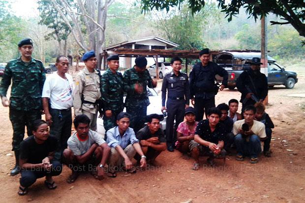 ထိုင္းႏိုင္ငံတြင္း တရားမ၀င္ ျမန္မာ ၁၀ ဦး ဖမ္းဆီးခံရ