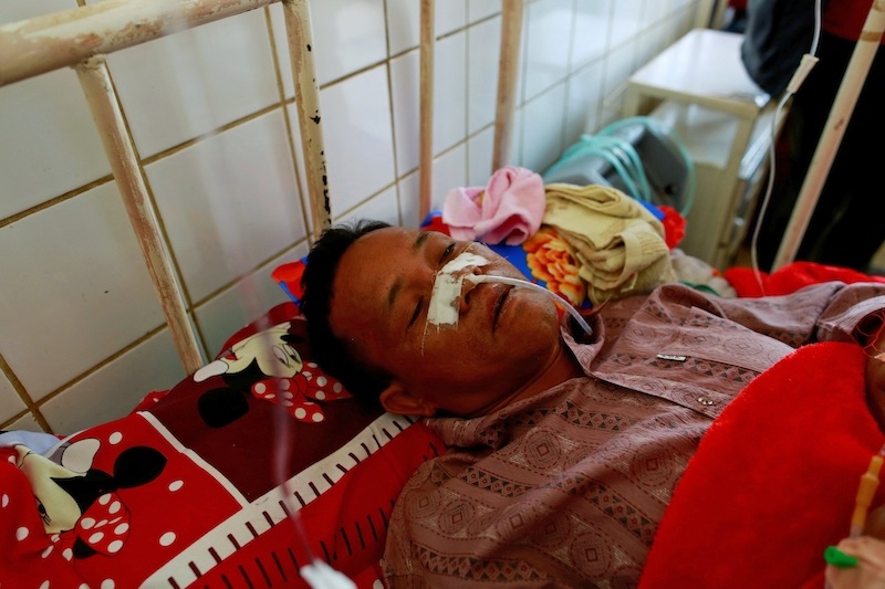ပစ္ခတ္တိုက္ခိုက္ခံရသည့္ ၾကက္ေျခနီတပ္ဖြဲ႔၀င္ ကြယ္လြန္