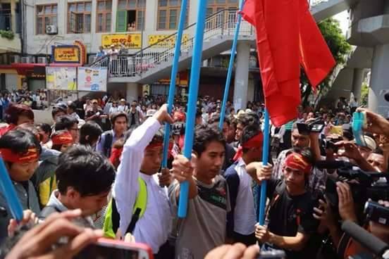 ေတာ္လွန္ေရးေန႔ လႈပ္ရွားမႈအၿပီး ဗကသေက်ာင္းသားမ်ား ထပ္မံဖမ္းဆီးခံရ
