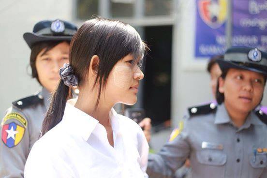 ဗကသေက်ာင္းသူကို ေနအိမ္မွ ဖမ္းဆီး အင္းစိန္ေထာင္ပို႔ေဆာင္