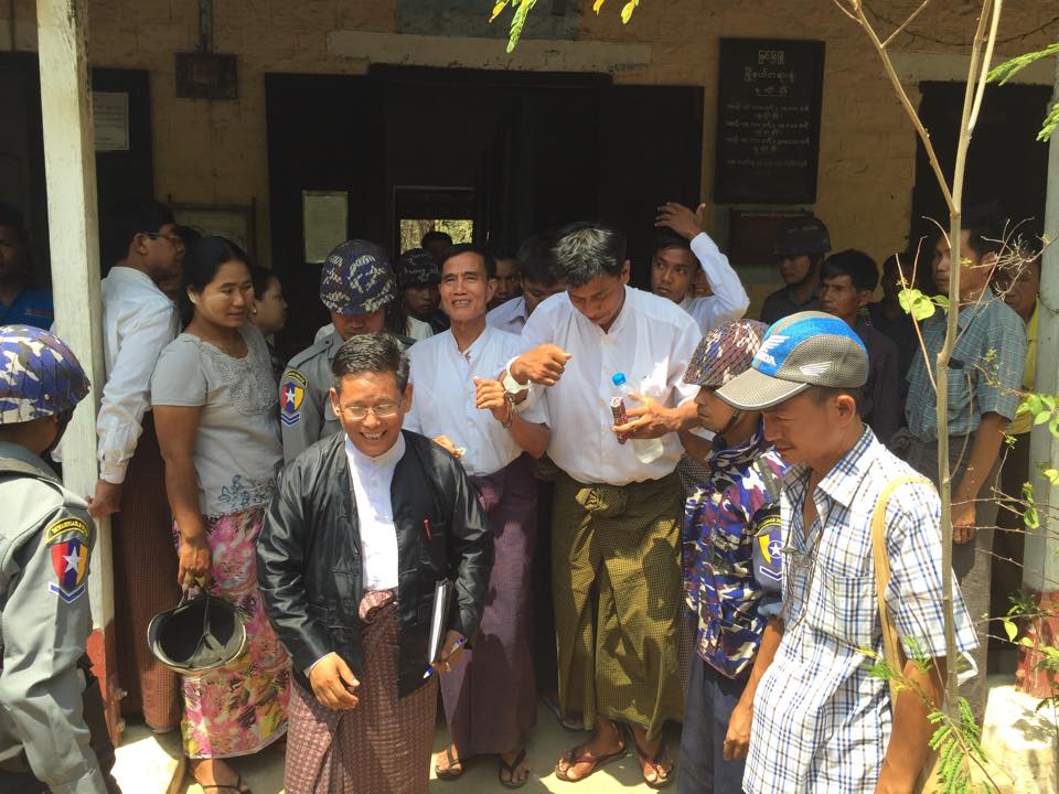 ျမင္းျခံေက်ာင္းသားႏွင့္ ျပည္သူ ပထမအႀကိမ္႐ုံးထုတ္