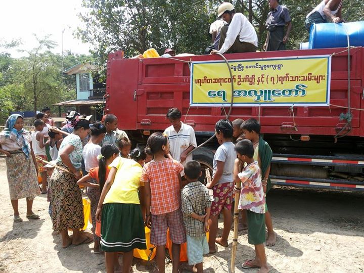 သနပ္ပင္ၿမိဳ႕နယ္ ေက်းရြာ ၁၀ ရြာခန္႔ ေသာက္သုံးေရအခက္အခဲ ၾကံဳေတြ႔ေနရ