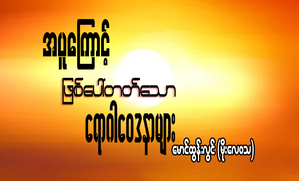 အပူေၾကာင့္ ျဖစ္ေပၚတတ္ေသာ ေရာဂါေ၀ဒနာမ်ား