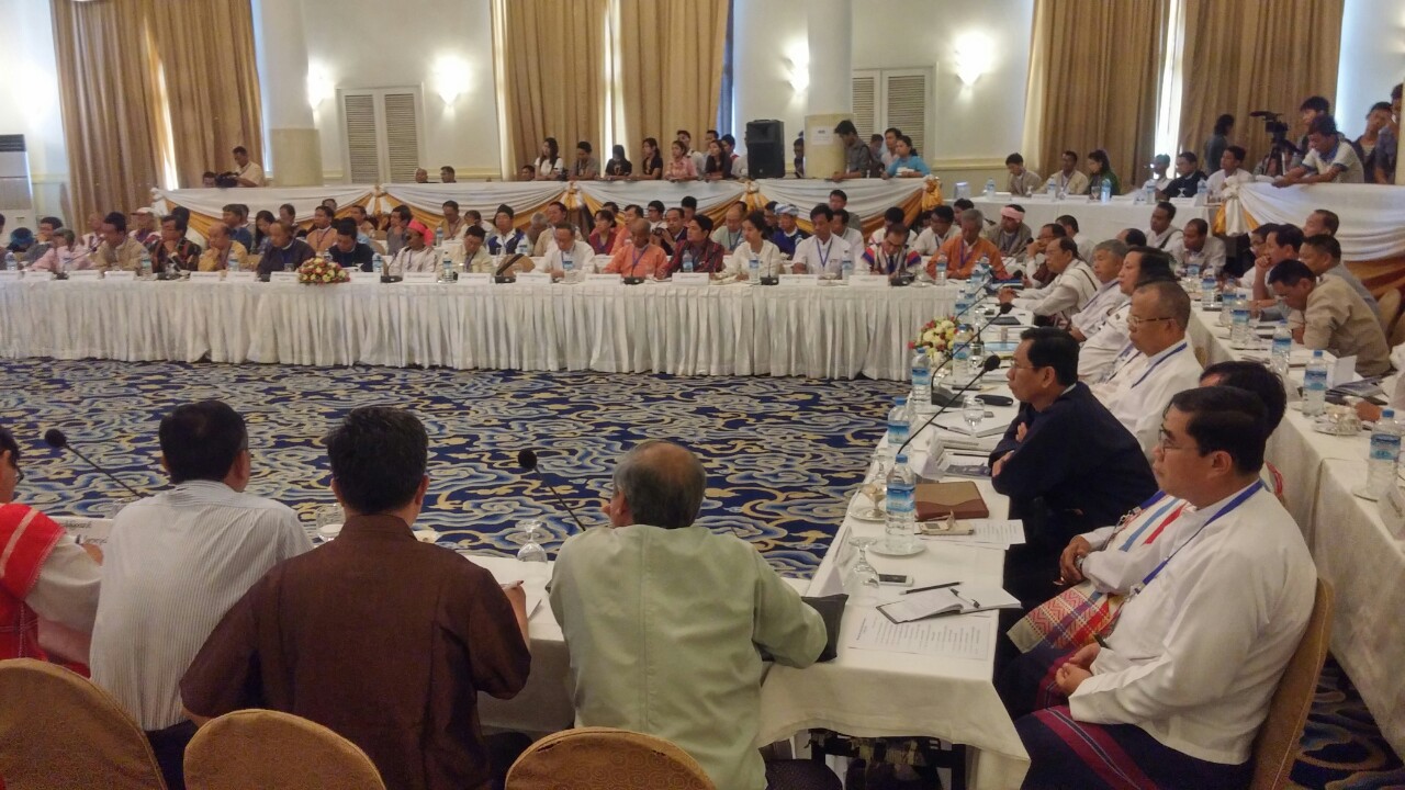 ၿငိမ္းခ်မ္းေရးႏွင့္အမ်ဳိးသား ျပန္လည္သင့္ျမတ္ေရး ေဆြးေႏြးပြဲ (ဓာတ္ပုံ)
