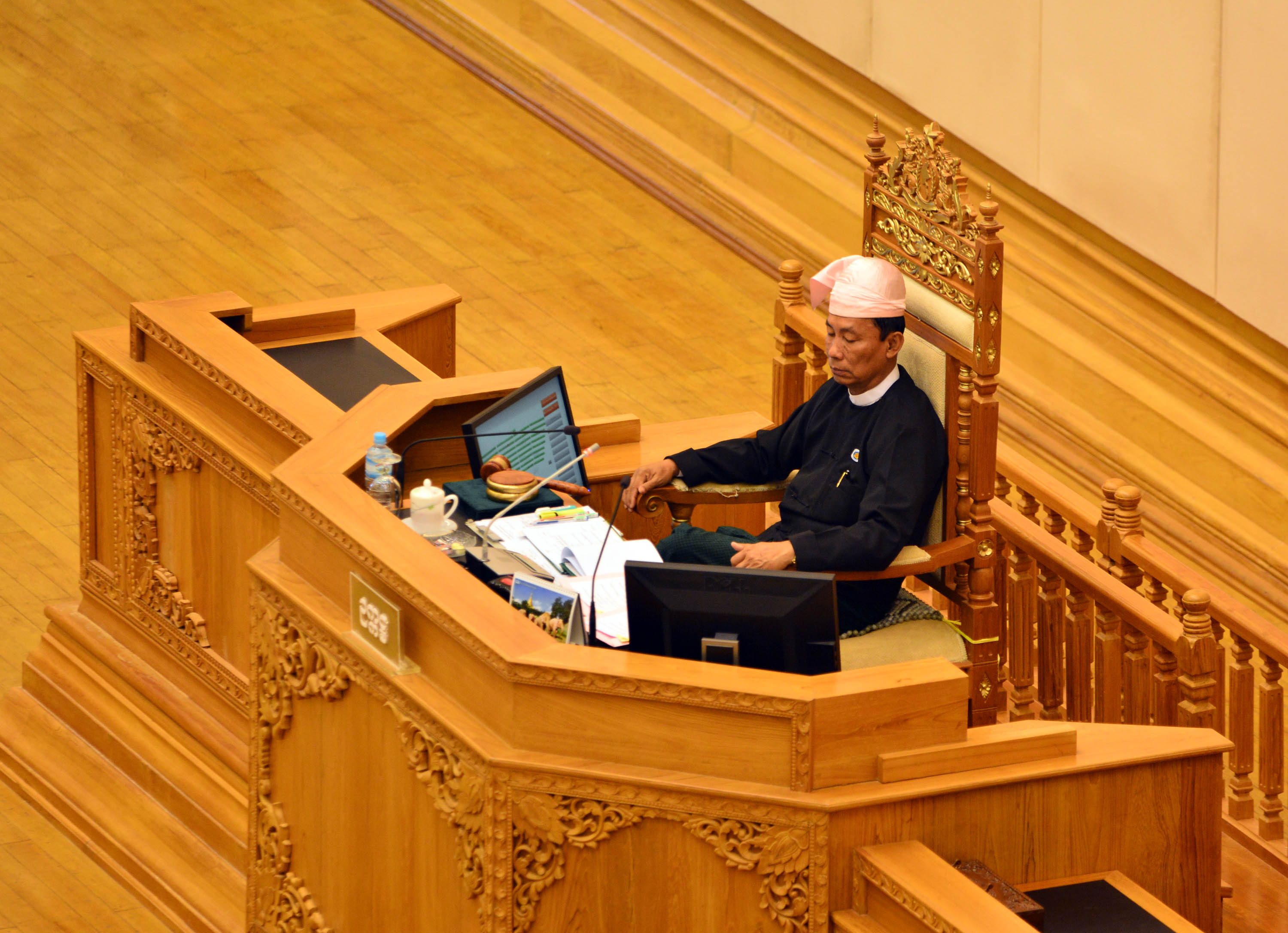 ၂၀၀၈ ဖြဲ႔စည္းပံုကာကြယ္ေစာင့္ေရွာက္ေရး ဥပေဒ အျမန္တင္ရန္ သူရဦးေရႊမန္းတိုက္တြန္း