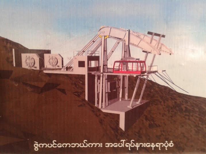 ဇြဲကပင္ေတာင္ မိုးပ်ံရထား ေဆာက္လုပ္ေရး စီမံကိန္းစတင္