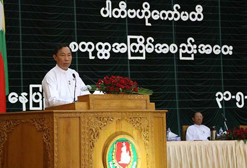 မ်က္ကန္းမ်ဳိးခ်စ္ မျဖစ္ေရး ႀကံ့ခိုင္ေရးပါတီေခါင္းေဆာင္ သူရဦးေရႊမန္း သတိေပး