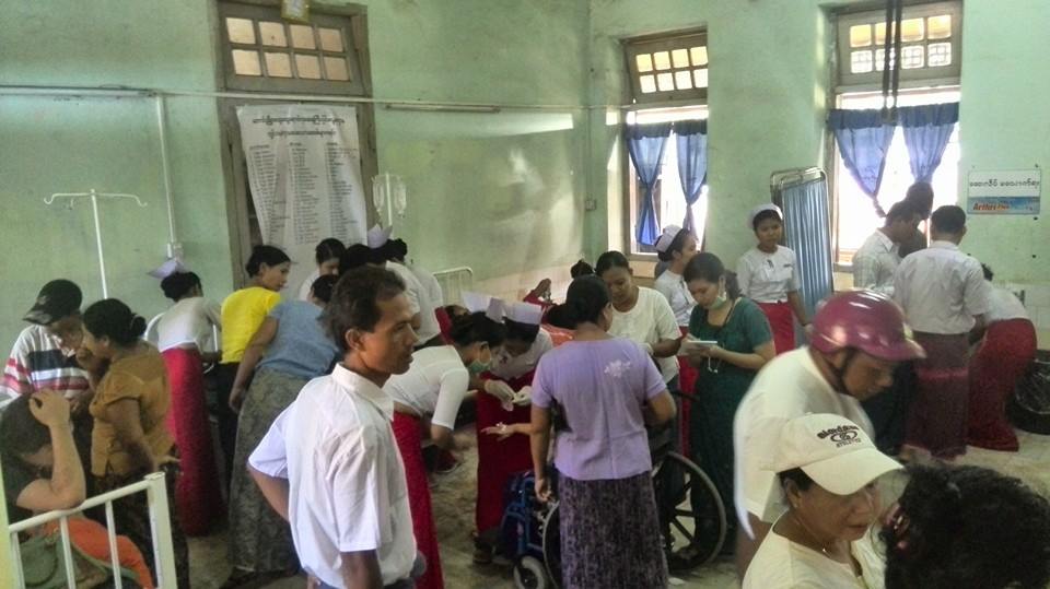 ေတာင္ငူေက်ာင္းကား ေမွာက္၊ ေက်ာင္းသူ ၂၅ ဦး ဒဏ္ရာရ