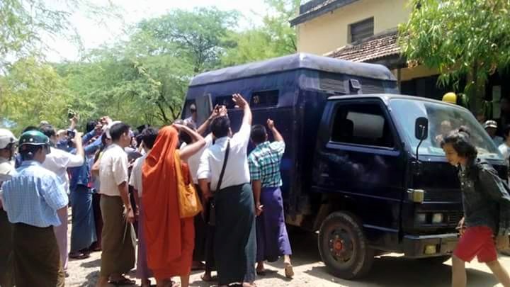 ျမင္းျခံ သပိတ္ေမွာက္ေက်ာင္းသားႏွင့္၀န္းရံသူမ်ားကုိ ရုံးထုတ္စစ္ေဆး