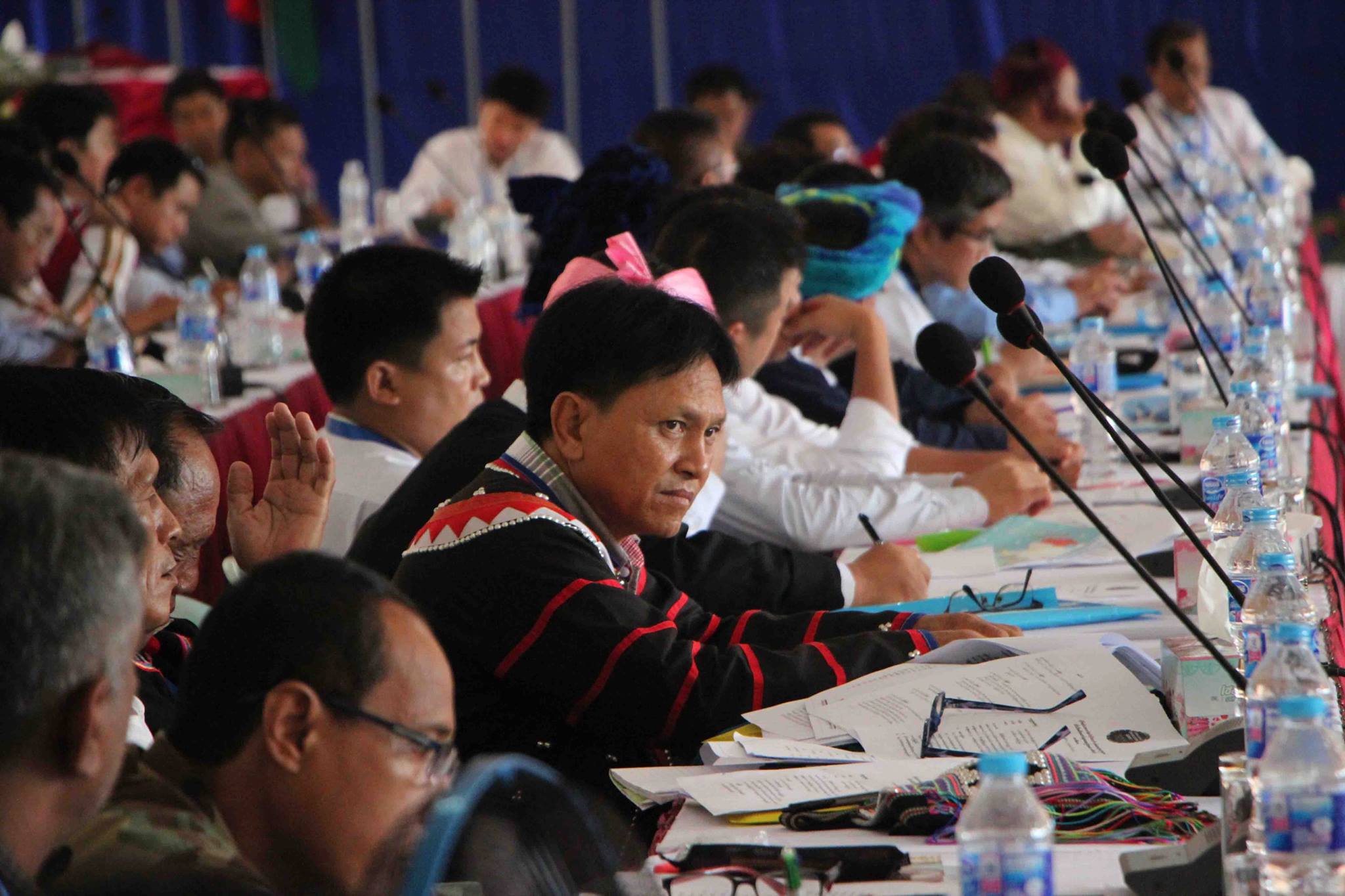 ေလာ္ခီးလာညီလာခံ စတုုတၳေန႔အစည္းအေဝးျမင္ကြင္း (ဓာတ္ပုံ)