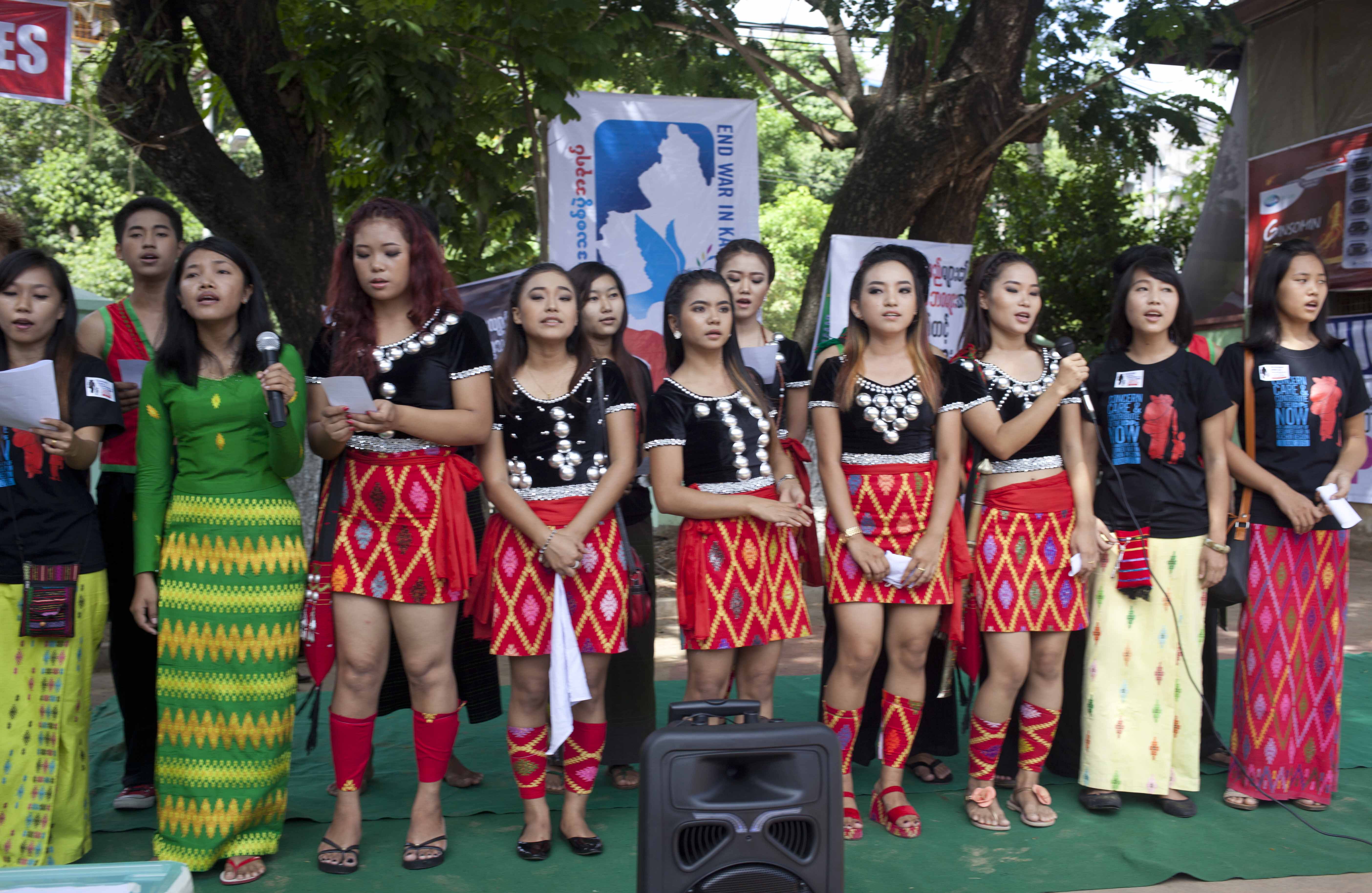 ၄ ႏွစ္ျပည့္ ကခ်င္စစ္ပြဲ အခမ္းအနား က်င္းပ(ဓာတ္ပုံ)