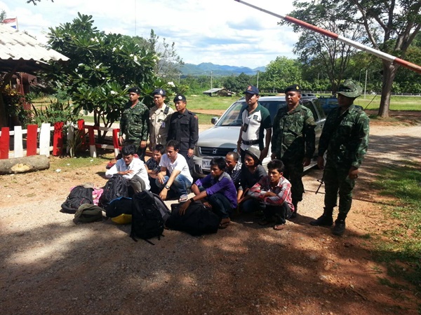 တရားမ၀င္ ျမန္မာမ်ားသယ္ေဆာင္မႈ ထုိင္းအာဏာပိုင္မ်ား ပါ၀င္