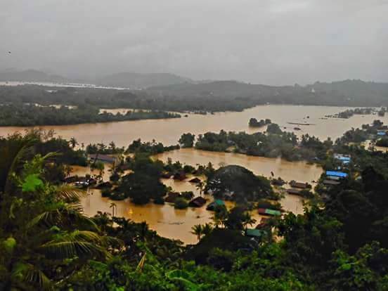 ရခုိင္တြင္ မုိးသည္းထန္ ေျမၿပိဳ၊ သတိထားသြားၾကရန္ အစုိးရႏႈိးေဆာ္