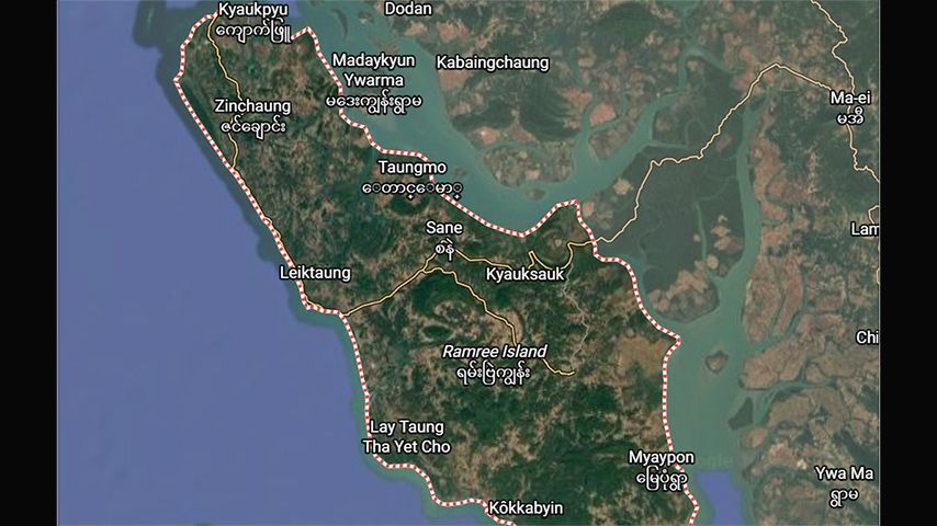 ရမ်းဗြဲမြို့နယ်ကို စစ်တပ်က အသေခံ ဒရုန်းဖြင့် ဗုံးကြဲ