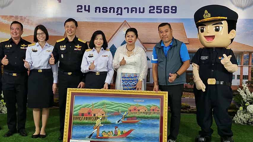 မြန်မာ-ထိုင်းနယ်စပ်တွင် အကောက်ခွန်ရုံးသစ် ထိုင်းဖွင့်လှစ် (ဓာတ်ပုံ) 