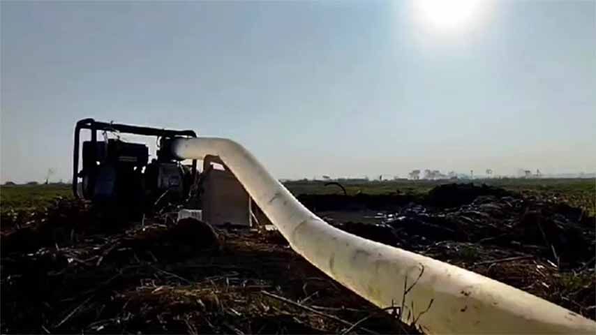 သဖန်းဆိပ်ဆည်က ရေမလွှတ်သဖြင့် စစ်ကိုင်းတိုင်းက တောင်သူများ နွေသီးနှံစိုက်ပျိုးရန် ခက်ခဲနေ
