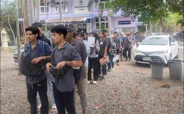 ထိုင်းတွင် စက်ရုံများပိတ်သိမ်း အလုပ်ဖြုတ်မှုများလာသဖြင့် အလုပ်လက်မဲ့ ပြဿနာကြီးထွား