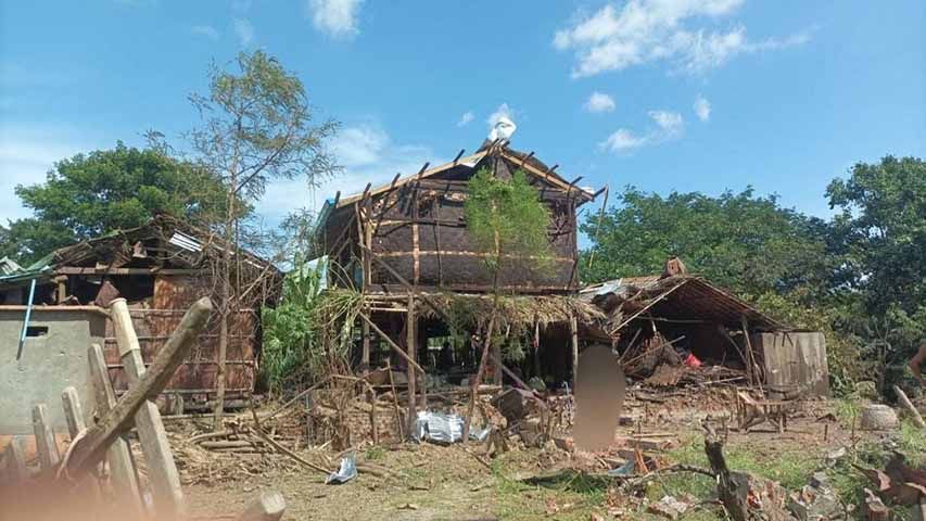 ရေစကြိုမြို့နယ်တွင် စစ်တပ် လက်နက်ကြီးကြောင့် ပြည်သူ ၂ ဦးသေဆုံး