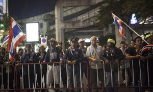 Thai anti-government protesters bangkok